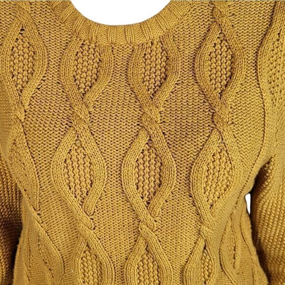 GOODFELLOW Cable Knitted sweater Size Medium - Picture 5 of 7